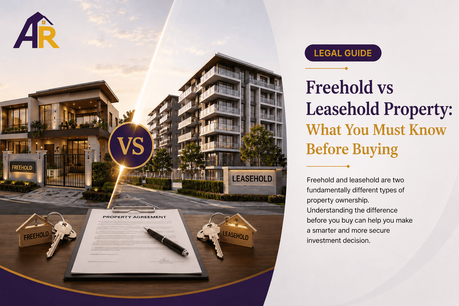 Freehold vs Leasehold Property India